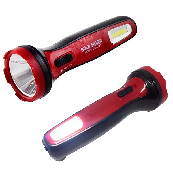 Ліхтарик ручний Gold Silver GS-4531 Червоний, фото 1