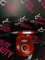 Фрезер для манікюру ZS-603 BUCOS RED 35000 об із педаллю, фото 4