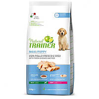 Trainer (Трейнер) Natural Puppy & Junior Maxi Сухой корм для щенков крупных пород с курицей 3 кг