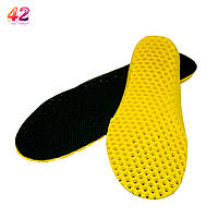 Стельки дышащие для обуви EVA 42р. 27см подстилка для обуви, индивидуальная стелька для кроссовок (TS)