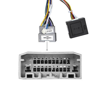 Адаптер усилителя FEELDO Chrysler 2004-2016 Jeep 2006-2019 Dodge 2009-2013 Citroen 2011-2016 CAN-BUS (6569), фото 2