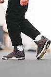 Кросівки чоловічі Nike Air Jordan 4 Retro Maniere Violet Ore фіолетовий джердан демісезонні високі модні, фото 7