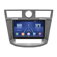 Штатная магнитола Lesko для Chrysler Sebring III 2006-2010 экран 9" 2/32Gb 4G Wi-Fi GPS Top Крайслер Себринг