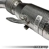 Даунпайп із спортивним каталізатором і термозахистом 034motorsport BMW F2x/F3x B58, фото 8