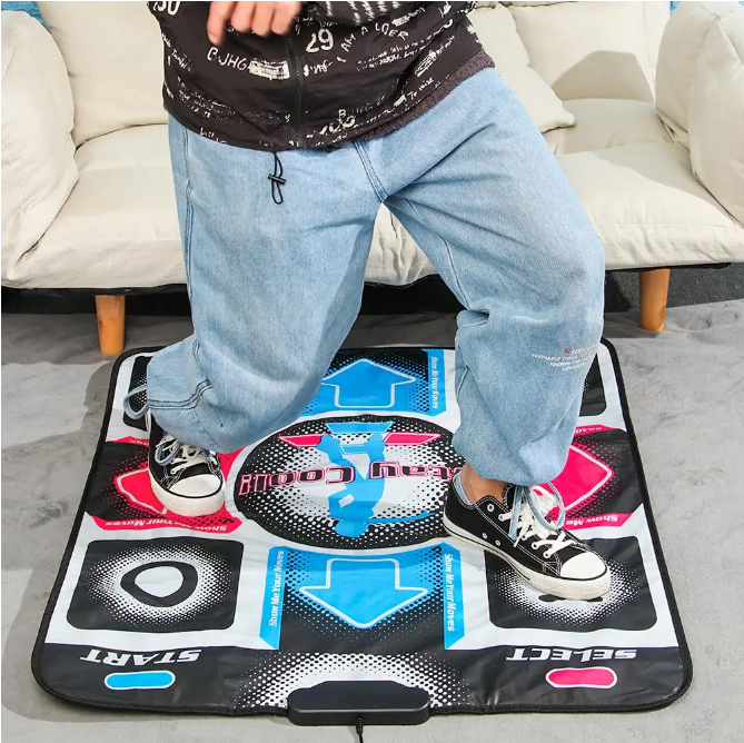 Танцевальный коврик dance mat TV + PC,детские музыкальные коврики для танцев - фото 1 - id-p1745062459