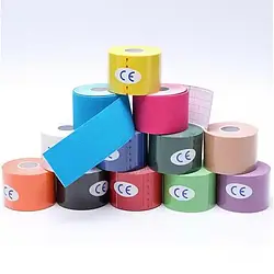 Пластир еласт Кінезіо Тейп/Kinesiology Tape 5мх3,8см