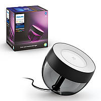 Настільний світильник розумний Philips Hue Iris, 2000K-6500K, RGB, ZigBee, Bluetooth, димування, чор