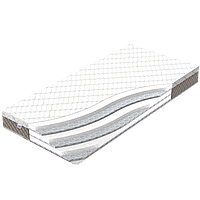 Ортопедичний матрац зі знімним чохлом висотою 20 см для ліжка Melody collection Sound Саунд Family Sleep