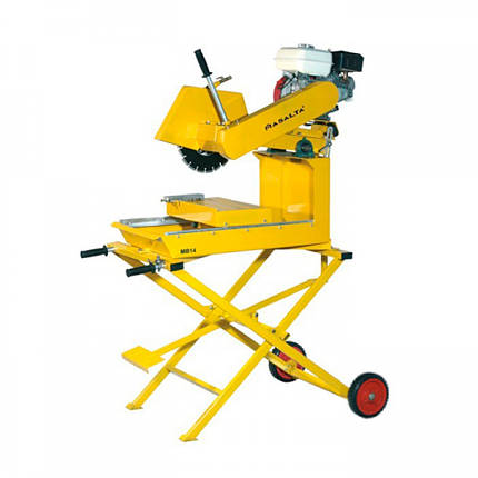 Masalta Станок для різки блоків MB14 350/25,4мм, бенз. Honda GX160 5,5л.с. (без диска), фото 2