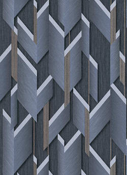 Вінілові шпалери на флізеліновій основі Erismann Fashion for Walls 2 12090-08 Сірий-Синій