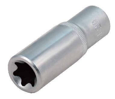 Whirlpower Головка Е-24 1/2" (внутр. зірочка) подовжена, фото 1