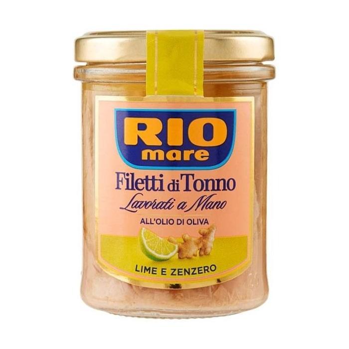 Філе тунця з імбирем та лаймом в оливковій олії "Rio Mare" 180 гр. Італія, фото 1