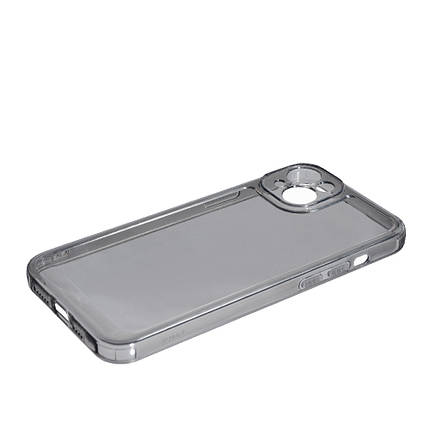 Силіконовий чохол Space Grey для Apple iPhone 14 Plus Transparent, фото 3