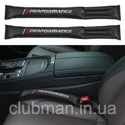 Вставка ущільнювач між сидіннями BMW (БМВ) M Performance Карбон, фото 1