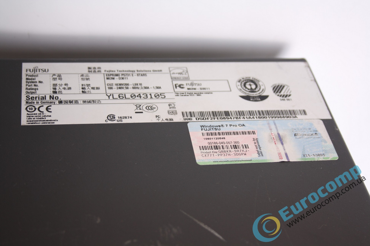 Компьютер бу из Европы Fujitsu P5731/P7936/P2560/P3521 - фото 4 - id-p280964522