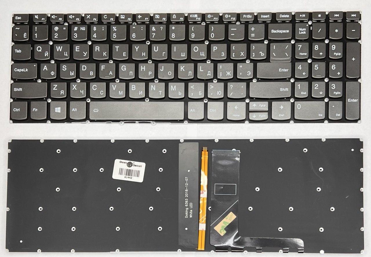 Клавіатура до ноутбука Lenovo S340-15, s340-15iwl RU с підсвіткой