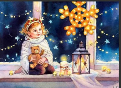 Алмазна мозаїка "Волшебный вечер", на подрамнике 30*40см, в кор. 41*31*2,5см, фото 1