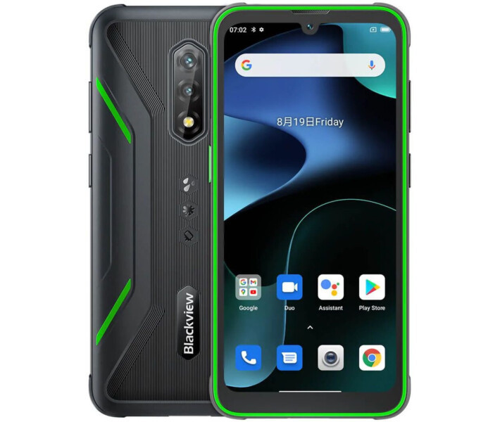 Захищений смартфон Blackview BV5200 4/32 GB АКБ 5 180 мА·год Green, фото 1