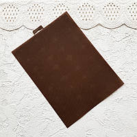 Канва пластикова для вишивки 21*28 см Коричнева