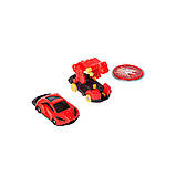 Дикі Скричер 4-й сезон Машинка трансформер Screechers Wild Original S4 L3 Вайлдфаєр Ланен Wildfire Lion Лев, фото 7