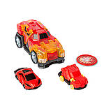 Дикі Скричер 4-й сезон Машинка трансформер Screechers Wild Original S4 L3 Вайлдфаєр Ланен Wildfire Lion Лев, фото 3