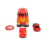 Дикі Скричер 4-й сезон Машинка трансформер Screechers Wild Original S4 L3 Вайлдфаєр Ланен Wildfire Lion Лев, фото 4