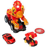 Дикі Скричер 4-й сезон Машинка трансформер Screechers Wild Original S4 L3 Вайлдфаєр Ланен Wildfire Lion Лев, фото 2