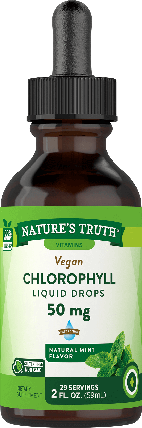 Рідкий хлорофіл з ароматом перцевої м'яти Nature’s Truth Vegan Chlorophyll Liquid 59 мл (уцінка термін по 1.24), фото 2
