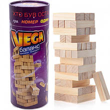 Дерев'яна настільна гра Vega "Вежа" арт. DTVG-01U