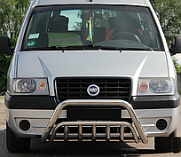 Кенгурятник WT002 (нерж) Citroen Jumpy (1996-2007)