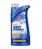 MANNOL Antifreeze AG11 Longterm 4111 Антифриз синій 1л. (концентрат)