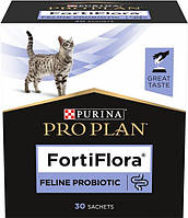 Дополнительный корм Purina Pro Plan FortiFlora Feline Probiotic для взрослых котов и котят 90шт*1г