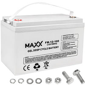 Гелевий акумулятор MAXX DEEP CYCLE  100Ah 12V