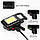 Ліхтарик брелок акумуляторний, 3 режими роботи, з магнітом і карабіном, перезаряджуваний, кемпінговий, фото 3