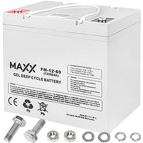 Гелевий акумулятор MAXX DEEP CYCLE  60Ah 12V