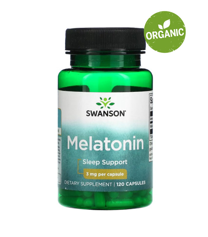 Swanson, Мелатонин, 3 Мг, 120 Капсул — Купить Недорого на Bigl.ua ...