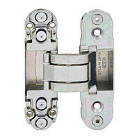 Прихована петля AGB ECLIPSE 2.0 silver (оцинкований, матовий нікель) E302000325