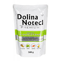 Влажный корм для собак Dolina Noteci (Долина Нотечи) Premium с дичью, 500 г