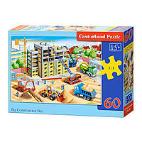 Пазл "Большая строительная площадка", 60 элементов Castorland (5904438066223)