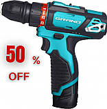 Шурупокрут акумуляторний Grand ДА-12 DFR Pro, Компактний легкий шурупокрут, фото 2