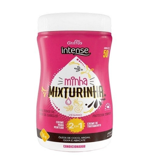 Маска-сыворотка 2в1 для сухих волос Griffus Intense creme 2 em 1 Minha
