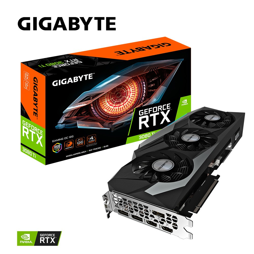 Відеокарта GIGABYTE RTX 3080 Ti Gaming OC 12GB GDDR6Х Refurbished