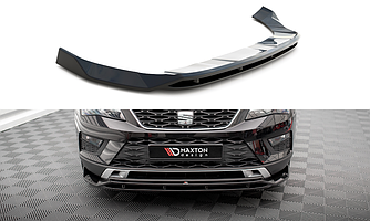 Сплітер Seat Ateca (16-20) тюнінг губа спідниця обвіс елерон