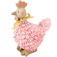 Фигурка интерьерная Pink hen 14 см Lefard AL117975 z18-2024