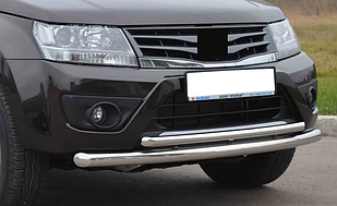 Передній захист бамперу  на Chery Tiggo 2005-2013