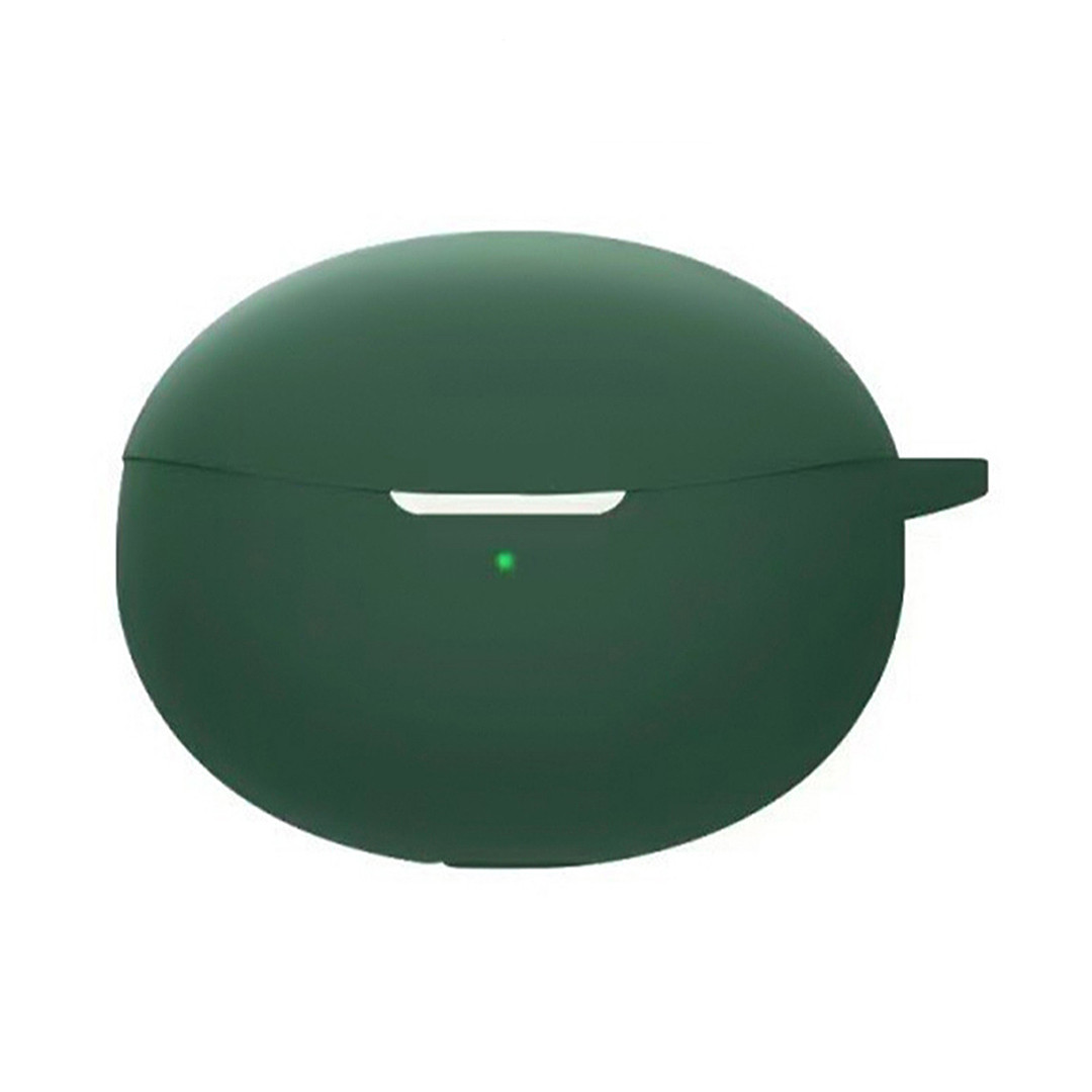 Силіконовий чохол для навушників Oppo Enco Air 2 Pro (ETE21) | чохол + какрабін | зелений