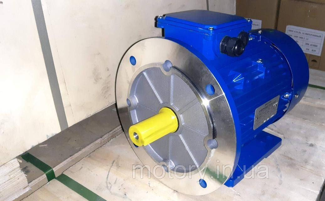 Електродвигуни АИР80В2 2.2 кВт 3000 об/хв 220/380в В35 лапа-фланець (2081)