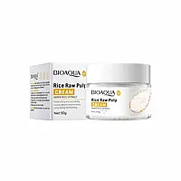 Крем для лица на основе риса Bioaqua Rice Raw Pulp Cream