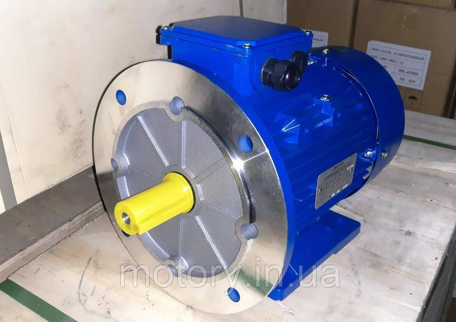 Електродвигуни АИР132Ѕ4У2 7.5 кВт 1500 об/хв 380/660 В35 фланець - лапа