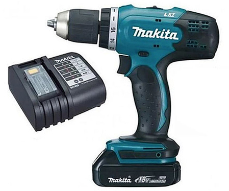 Акумуляторний дриль-шуруповерт MAKITA DDF453SYX5;18 В/1.5 Ач, Li-ion, фото 1
